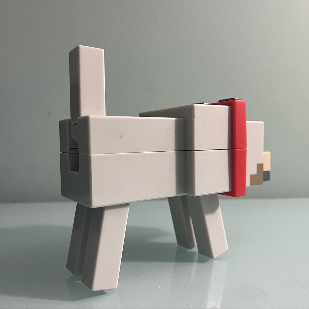 Minecraft Wolf Toy - Picture 5 of 7